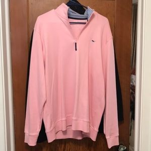 Vineyard vines pullover pink L VERY SOFT